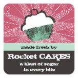 Starburst cupcake baking bakery gift food labels stickers