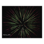 Starburst Fireworks Photo