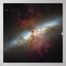 Starburst Galaxy M82 30x20 (33x22) Poster