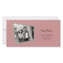 Starburst Holiday Photo Card