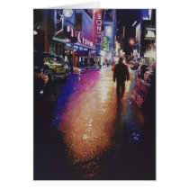 "Stardust" New York Scene Watercolor Painting Greeting Cards