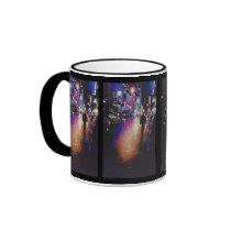 "Stardust" New York Scene Watercolor Painting Mug
