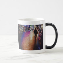 "Stardust" New York Scene Watercolor Painting Mugs