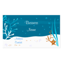 Starfish Aquatic Design Business Card
