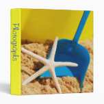 Starfish at the Beach 1" Photo Album Binders