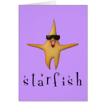 Starfish Greeting Card