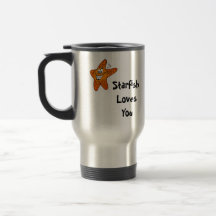 Starfish Loves You Coffee Mugs