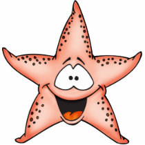 Starfish Acrylic Cut Outs