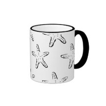 Starfish Stamp Coffee Mug