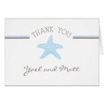 Starfish Thank You Card