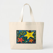 Starfish Trio Tote Bags