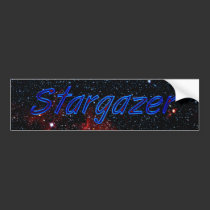 Stargazer Bumper Sticker bumper stickers