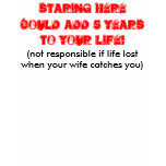 Staring adds years Tank t-shirts