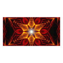 Staritual Fractal Photo Card Template