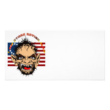 Stark-Raving-Mad-set-1 Personalized Photo Card