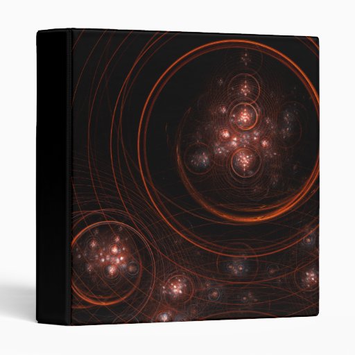 Starlight Abstract Art Binder
