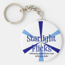 Starlight Flicks Keychain