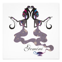 Starlight Gemini Invitations