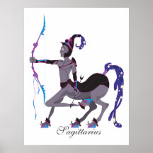 Starlight Sagittarius (Male) Print