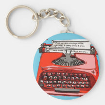 Starlight Starfire Typewriter Key Chain
