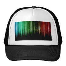 Starry Aura Borealis Trucker Hat