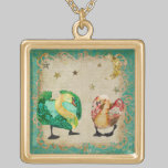 Starry Eyed Swans Necklace necklaces