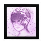 Starry Flapper in Purples Jewelry Boxes