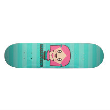 Starry Girl Custom Skate Board