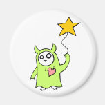 Starry Monster Refrigerator Magnets