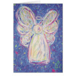 Starry Night Angel Friendship Card