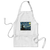 Starry Night Aprons