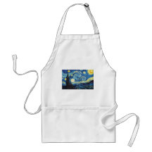 STARRY NIGHT by VAN GOGH Aprons