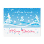 Starry Night Christmas Postcard