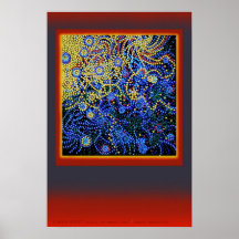 " STARRY NIGHT " floating__by: Robert Singletary Poster