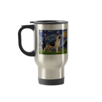 Starry Night - German Shepherd 13 Coffee Mugs