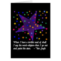 Starry Night Greeting Cards