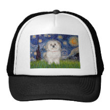 Starry Night - Havanese (F) Hat