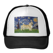 Starry Night - Norwich Terrier Trucker Hat
