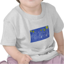 Starry Night Over New York...Who Is John Galt? Tee Shirt