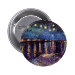 Starry night over the Rhone by Van Gogh Pins