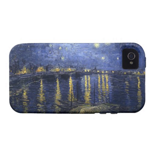 Starry Night Over the Rhone iPhone 4 Case