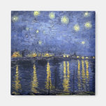Starry Night Over The Rhone Magnet 3