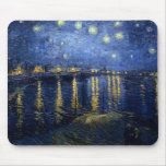Starry Night Over the Rhone Mousepad