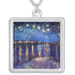 Starry Night Over The Rhone Pendants