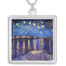 Starry Night Over The Rhone Pendants