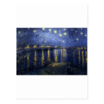 Starry Night Over the Rhone Post Card