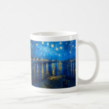 Starry Night Over the Rhone, Van Gogh Mugs