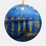 Starry Night Over the Rhone, Van Gogh Ornament