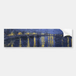 Starry Night Over The River Rhone Bumper Sticker
