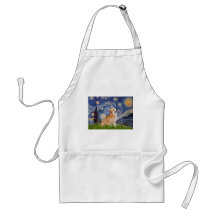 Starry Night - Pembroke Welsh Corgi 7b Aprons